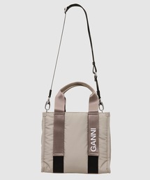 GANNI | Recycled Tech Small Tote(ハンドバッグ)