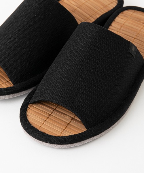 COLONY 2139（コロニートゥーワンスリーナイン）の「竹スリッパ（ルームシューズ/スリッパ・レディース・アイボリー/ブラック/グレー・LARGE/MEDIUM）」の16枚目の写真