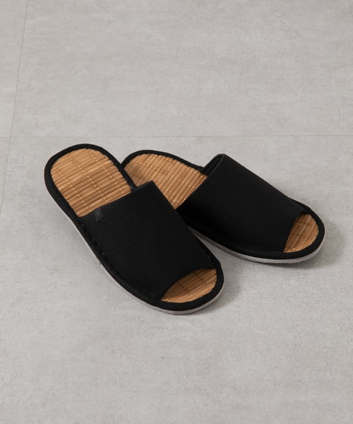 COLONY 2139（コロニートゥーワンスリーナイン）の「竹スリッパ（ルームシューズ/スリッパ・レディース・アイボリー/ブラック/グレー・LARGE/MEDIUM）」の10枚目の写真