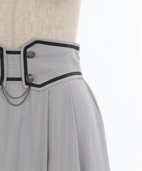 axes femme(アクシーズファム)の「ベルト風フィッシュテールスカート(スカート・レディース・グレー/パープル/チャコール・FREE)」の10枚目の写真