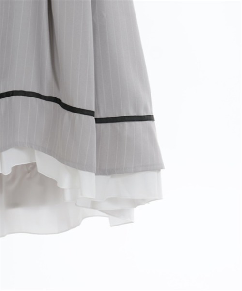 axes femme(アクシーズファム)の「ベルト風フィッシュテールスカート(スカート・レディース・グレー/パープル/チャコール・FREE)」の11枚目の写真