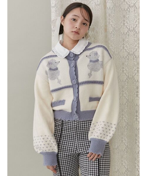 merry jenny（メリージェニー）の「ピンタックハーネスブラウス（シャツ/ブラウス・レディース・ブラック/オフホワイト/グレー・FREE）」の18枚目の写真