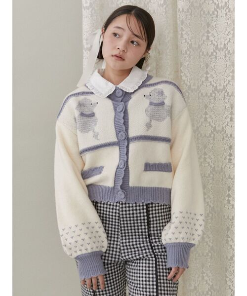 merry jenny（メリージェニー）の「ピンタックハーネスブラウス（シャツ/ブラウス・レディース・ブラック/オフホワイト/グレー・FREE）」の17枚目の写真