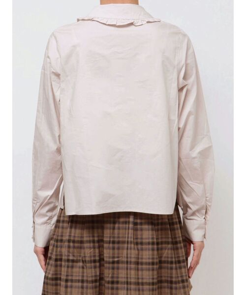 merry jenny（メリージェニー）の「ピンタックハーネスブラウス（シャツ/ブラウス・レディース・ブラック/オフホワイト/グレー・FREE）」の7枚目の写真