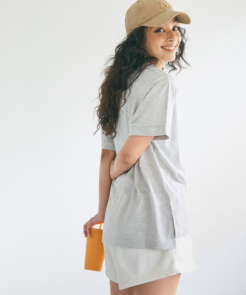 coca(coca)(コカ)の「【WEB限定セール】カレッジプリントTシャツ(Tシャツ/カットソー・レディース・C/D/A/B・M/L)」の18枚目の写真