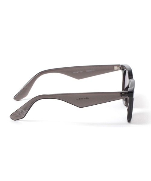 niko and...（ニコアンド）の「オリジナルボスリントンサングラス（サングラス・レディース・イエロー/グレー・FREE）」の4枚目の写真