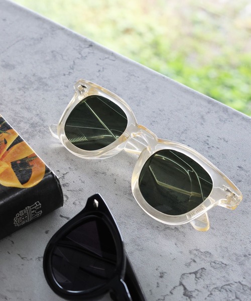 niko and...（ニコアンド）の「オリジナルボスリントンサングラス（サングラス・レディース・イエロー/グレー・FREE）」の17枚目の写真