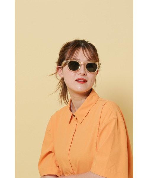 niko and...（ニコアンド）の「オリジナルボスリントンサングラス（サングラス・レディース・イエロー/グレー・FREE）」の20枚目の写真