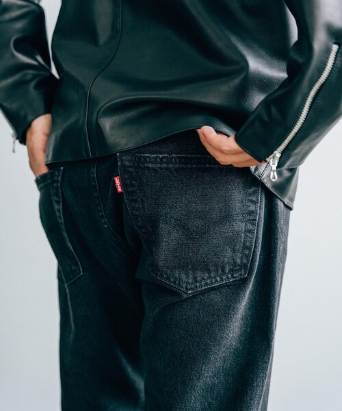 Levi's(リーバイス) 30th 別注 BIG E 501(R) BLACK L28（デニムパンツ