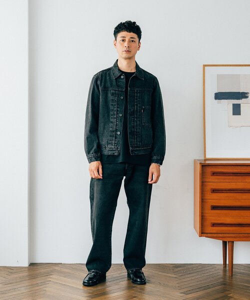 Levi's(リーバイス) 30th 別注 BIG E 501(R) BLACK L28（デニムパンツ