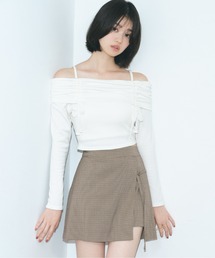 Heather | ギャザーオフショルプルオーバー　145149(Tシャツ/カットソー)