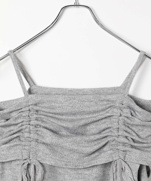 セール】ギャザーオフショルプルオーバー 145149（Tシャツ/カットソー