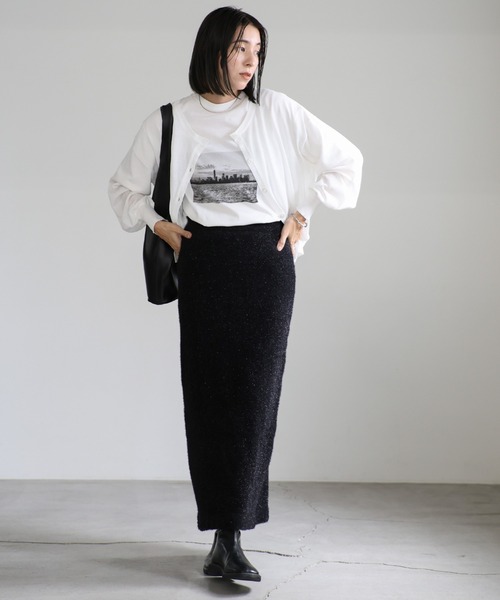 【セール】ラメタイトスカート（スカート）｜select MOCA（セレクトモカ）