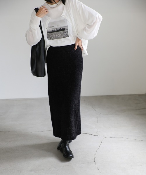 【セール】ラメタイトスカート（スカート）｜select MOCA（セレクトモカ）