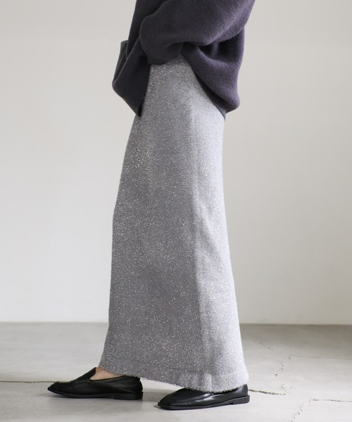 【セール】ラメタイトスカート（スカート）｜select MOCA（セレクトモカ）