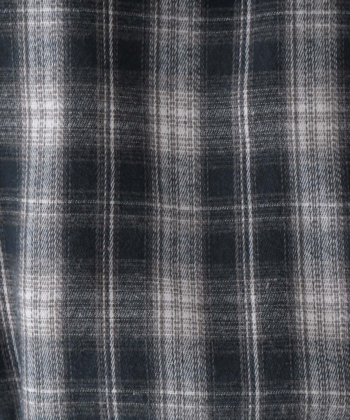 repipi armario(レピピ アルマリオ)の「チェックシャーリングシャツ(シャツ/ブラウス・キッズ・ブラック/ネイビー/ブラウン・SMALL/MEDIUM/LARGE)」の19枚目の写真