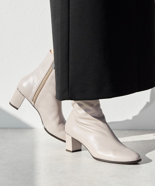 HIMIKO（ヒミコ）の「【Made in Japan】【撥水】ソフトシープレザーブーツ/641403（ブーツ・レディース・グレー/ブラック/パープル・23.5cm/24.5cm/25.0cm/22.0cm/22.5cm/23.0cm/24.0cm/25.5cm）」の17枚目の写真