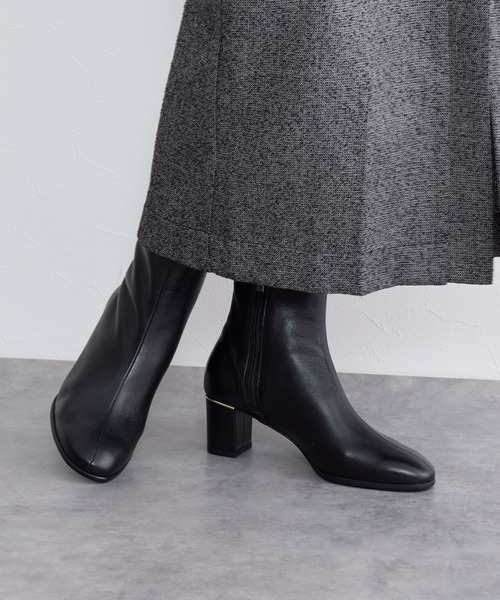 HIMIKO（ヒミコ）の「【Made in Japan】【撥水】ソフトシープレザーブーツ/641403（ブーツ・レディース・グレー/ブラック/パープル・23.5cm/24.5cm/25.0cm/22.0cm/22.5cm/23.0cm/24.0cm/25.5cm）」の22枚目の写真