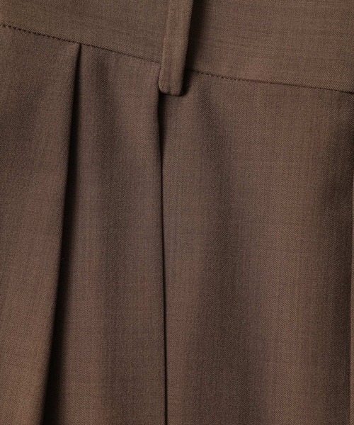 BARNYARDSTORM（バンヤードストーム）の「BARNYARDSTORM / タックワイドパンツ / ハンドウォッシャブル【『BABALOG』チャンネルご紹介アイテム】（スラックス・レディース・ブラウン/ベージュ系その他・S/M）」の11枚目の写真