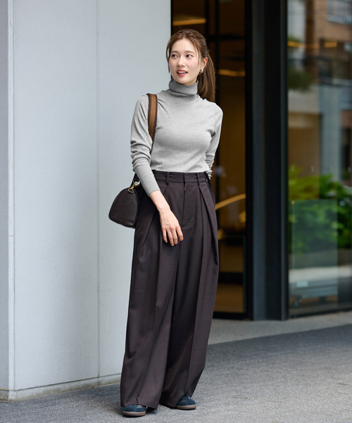 GICIPI（ジチピ）× FRAMeWORK ANANAS タートルネック ≪追加≫GICIPI/ジチピ ANANASタートルネック（Tシャツ/カットソー