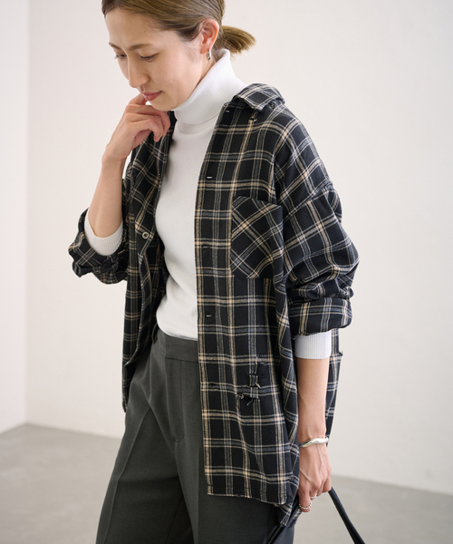 ≪追加≫GICIPI/ジチピ ANANASタートルネック（Tシャツ/カットソー