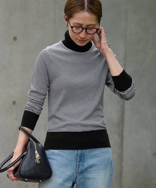 ≪追加≫GICIPI/ジチピ ANANASタートルネック（Tシャツ/カットソー