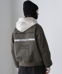 AVIREX(ABbNX)́scXtSTENCIL JKT "HAT IN THE RING"/XeVWPbg"nbgCUO"(~^[WPbg)