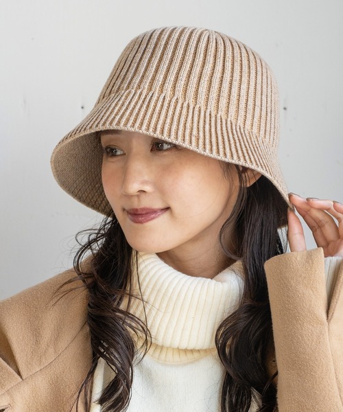 14+(イチヨンプラス)の「Skaters Thermo Bucket(ハット・レディース・ブラック系2/ベージュ/ホワイト/ホワイト系2/ブラック・MEDIUM)」の5枚目の写真