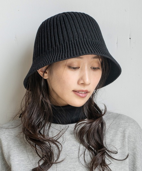 14+(イチヨンプラス)の「Skaters Thermo Bucket(ハット・レディース・ブラック系2/ベージュ/ホワイト/ホワイト系2/ブラック・MEDIUM)」の3枚目の写真