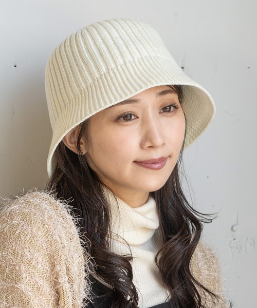 14+(イチヨンプラス)の「Skaters Thermo Bucket(ハット・レディース・ブラック系2/ベージュ/ホワイト/ホワイト系2/ブラック・MEDIUM)」の19枚目の写真