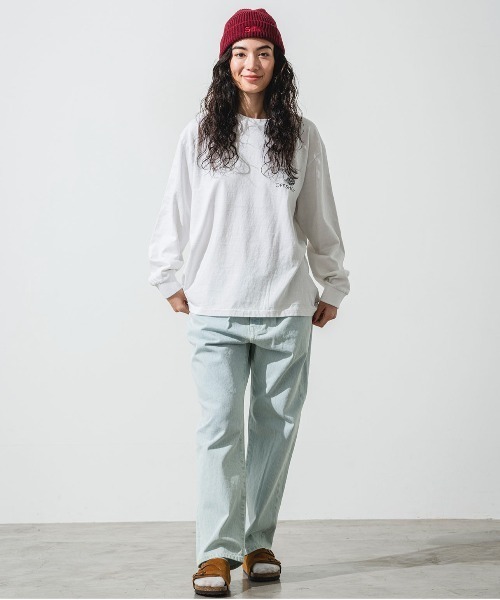 OFFSHORE(オフショア)の「FRUITS L/STEE/フルーツロングスリーブティ(Tシャツ/カットソー・メンズ・オフホワイト/バーガンディー/ネイビー・M/L)」の6枚目の写真