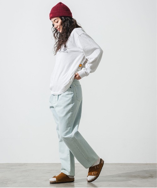 OFFSHORE(オフショア)の「FRUITS L/STEE/フルーツロングスリーブティ(Tシャツ/カットソー・メンズ・オフホワイト/バーガンディー/ネイビー・M/L)」の7枚目の写真