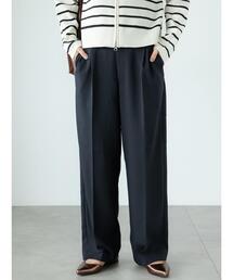 Lugnoncure | タックストレートパンツ(その他パンツ)