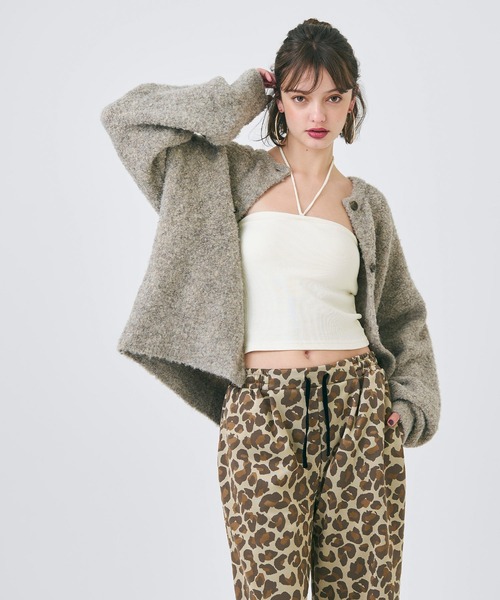 coca(coca)(コカ)の「【WEB限定セール】カップ付き 2wayベアトップ ホルターネック(キャミソール・レディース・ホワイト/ブラック/グレー・S/M/L)」の5枚目の写真
