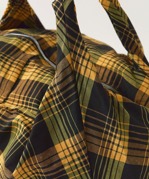 ROOPTOKYO(ループトウキョウ)の「チェック柄 ワンショルダーバック(ショルダーバッグ・メンズ・イエロー・FREE)」の9枚目の写真