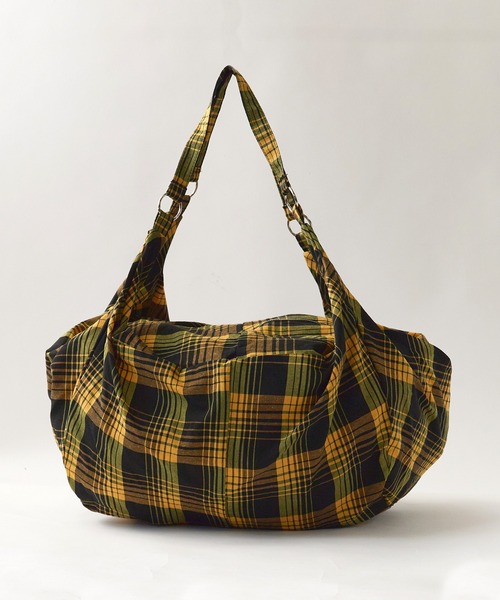 ROOPTOKYO(ループトウキョウ)の「チェック柄 ワンショルダーバック(ショルダーバッグ・メンズ・イエロー・FREE)」の13枚目の写真