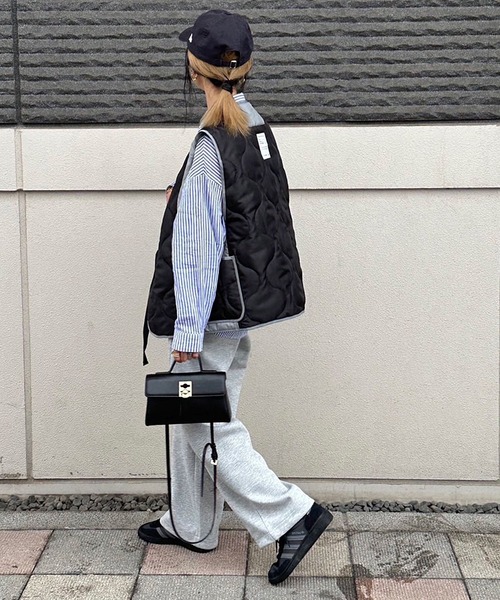 セール】【INTERPLAY x AYA】Switching Quilt Vest（その他