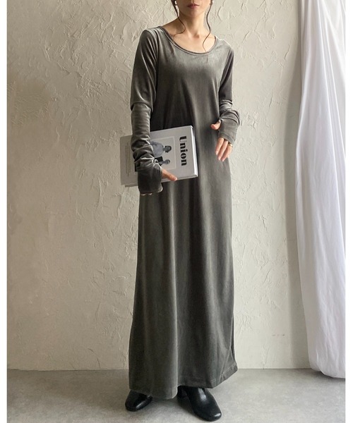 She's Closet（シーズクローゼット）の「長袖フィンガーホールロング丈