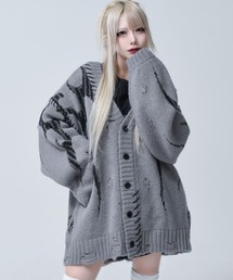 REFLEM | 『REFLEM/レフレム』トライバルニットカーディガン(カーディガン/ボレロ)