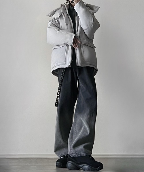 ADRER（アドラー）の「HI FUNCTIONALITY PAD HEAT JACKET (special edition) / ハイファンクショナリティパッドヒートジャケット（スペシャルエディション）（ダウンジャケット/コート・メンズ・ブラック/ライトグレー・L/M/S/XS）」の22枚目の写真