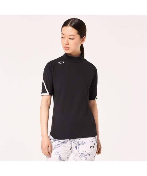 【セール】オークリー ELEVATE FLUENT MOCK SHIRT ゴルフウェア/GOLF レディース ゴルフ/POLO SHIRT ポロシャツ/OAKLEY（ポロシャツ）｜OAKLEY（オークリー）