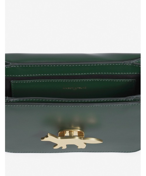 Maison Kitsune（メゾンキツネ）の「EDIE BAG（ショルダーバッグ・レディース・バーガンディー/ブラック/ブラウン/ブルー系その他/ネイビー/ダークグリーン・U）」の14枚目の写真