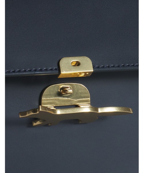 Maison Kitsune（メゾンキツネ）の「EDIE BAG（ショルダーバッグ・レディース・バーガンディー/ブラック/ブラウン/ブルー系その他/ネイビー/ダークグリーン・U）」の9枚目の写真