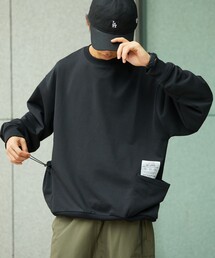 限定展開 Drymix(R)/ドライミックス リラックスフィット サイドポケット ロングスリーブTシャツ