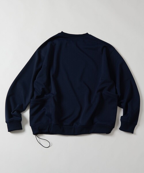 FREAK'S STORE(フリークスストア)の「限定展開 Drymix(R)/ドライミックス リラックスフィット サイドポケット ロングスリーブTシャツ(Tシャツ/カットソー・メンズ・ブラック/ベージュ/ネイビー/グレー・SMALL/MEDIUM/LARGE)」の5枚目の写真