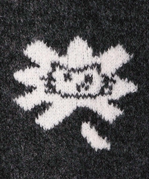 ScoLar Parity（スカラーパリティ）の「343129：パリティのネコ おはニャジャガードニットカーディガン（カーディガン/ボレロ・メンズ・ブラック/サックスブルー/ネイビー・M）」の11枚目の写真