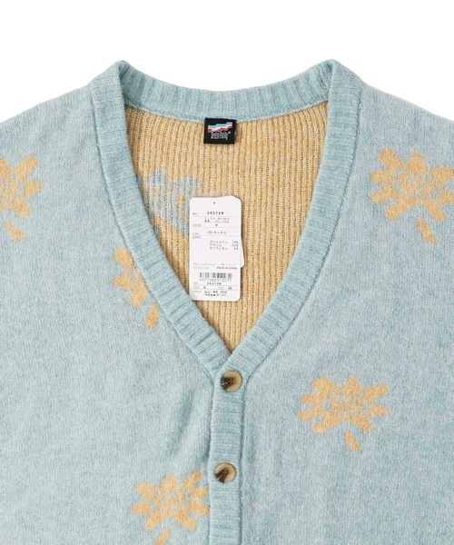 ScoLar Parity（スカラーパリティ）の「343129：パリティのネコ おはニャジャガードニットカーディガン（カーディガン/ボレロ・メンズ・ブラック/サックスブルー/ネイビー・M）」の16枚目の写真