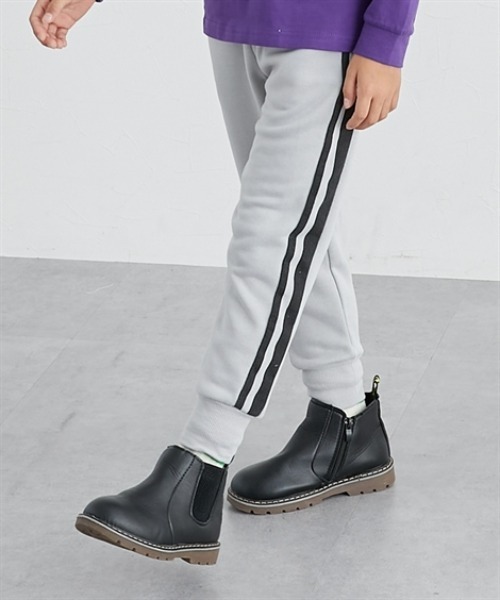 QUNTSTYLE（キュントスタイル）の「サルエルジョガーパンツ（その他パンツ・キッズ・ブラック系1/アイボリー系1/カーキ/ブルーグリーン/チャコール/ブラック系2/ネイビー/ブラック系4/グレー系/パープル系/ブラック系3/ベージュ系・100/110/120/130/140/150/160/170）」の7枚目の写真