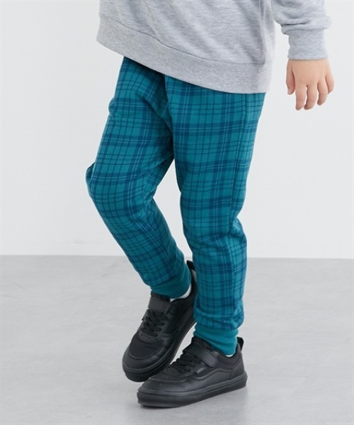 QUNTSTYLE（キュントスタイル）の「サルエルジョガーパンツ（その他パンツ・キッズ・ブラック系1/アイボリー系1/カーキ/ブルーグリーン/チャコール/ブラック系2/ネイビー/ブラック系4/グレー系/パープル系/ブラック系3/ベージュ系・100/110/120/130/140/150/160/170）」の11枚目の写真