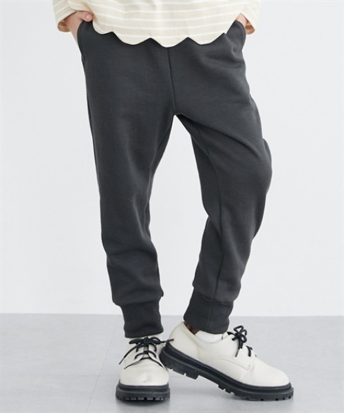 QUNTSTYLE（キュントスタイル）の「サルエルジョガーパンツ（その他パンツ・キッズ・ブラック系1/アイボリー系1/カーキ/ブルーグリーン/チャコール/ブラック系2/ネイビー/ブラック系4/グレー系/パープル系/ブラック系3/ベージュ系・100/110/120/130/140/150/160/170）」の6枚目の写真